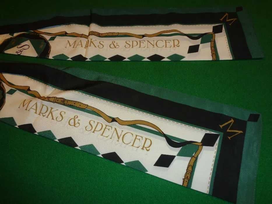 OKAZJ Marks Spencer M&S Cravat Scarf szal fular plastron apaszka męska