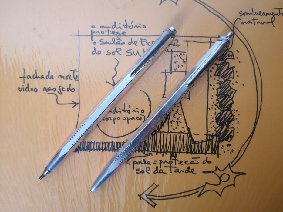 Lapiseira 2mm e caneta For Ever