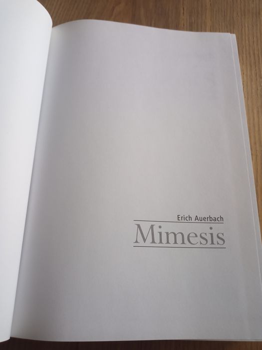 Memesis. Erich Auerbach. Twarda oprawa. Jak nowa
