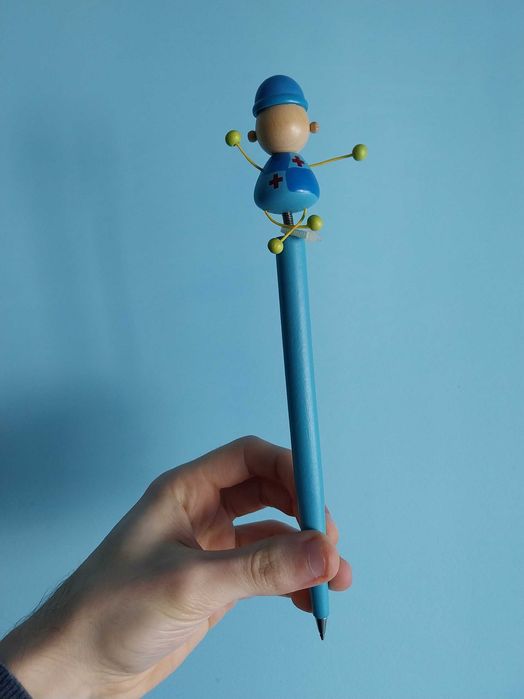 Caneta / Esferográfica decorativa. Brincar, Saúde, Coleção