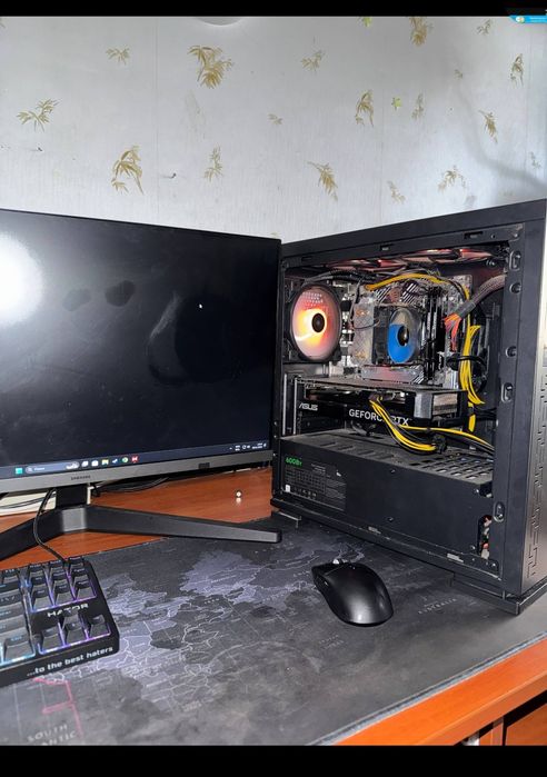 Игровой ПК | RTX 4060 | i3-10100F | 16 GB RAM | SSD 1 TB