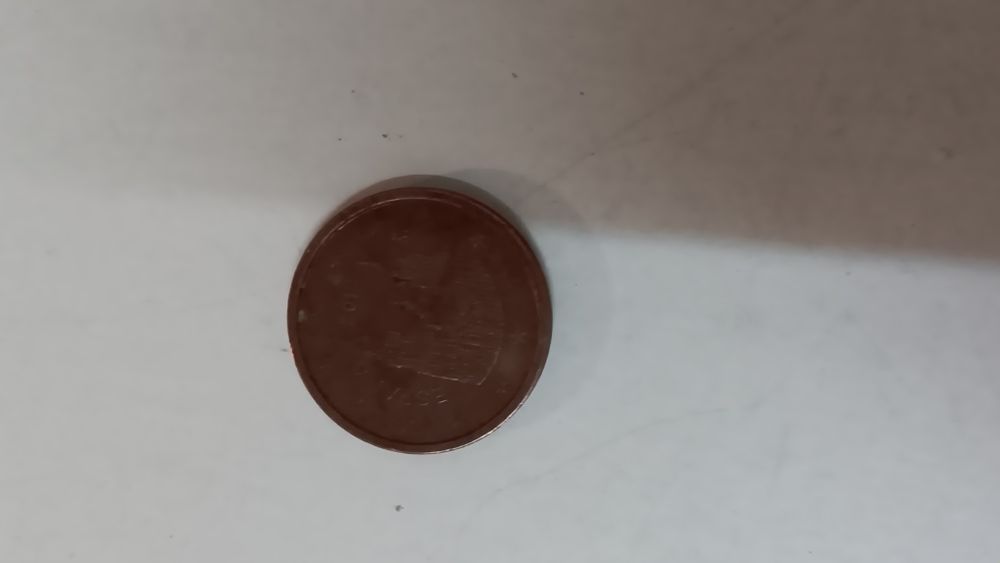 Moeda 2 centimos com varios defeitos!