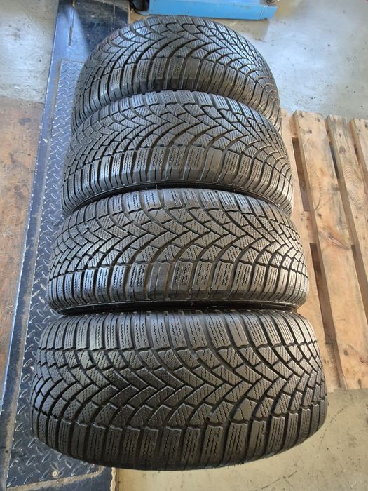 Alufelgi VW Golf 5 6 7 Caddy Jetta Turan  Zimowe 205/55/16 Bridgestone Oryginalne Jak nowe