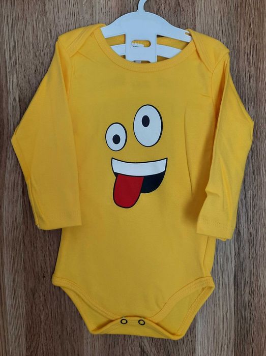 Body dziecięce roz 74,80,68,62 z długim rękawem