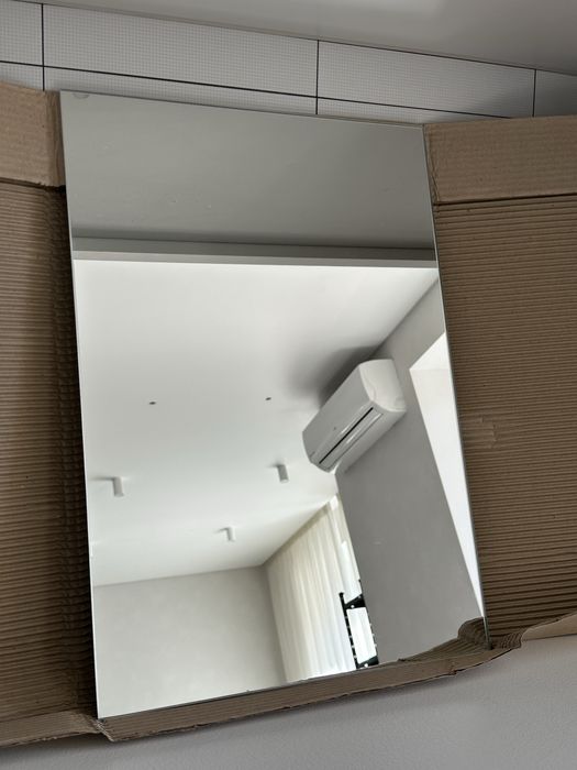 Дзеркало 350*500 мм прямокутне нове без рами та кріплень