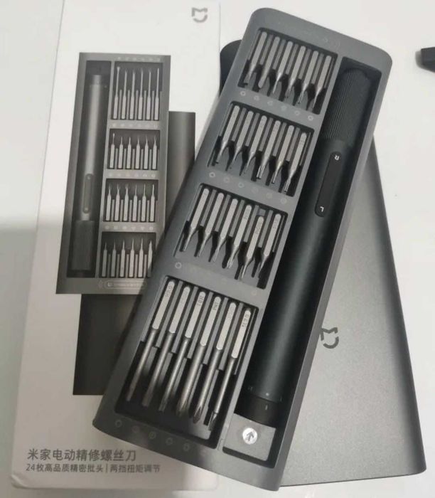 Портативная электроотвертка Xiaomi наб 24 в 1 прецизионных отверток .