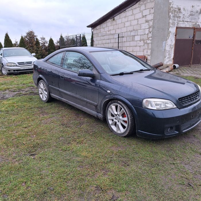 Zderzak przód kpl halogeny opc opel astra g z20h