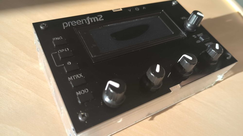Syntezator FM - PreenFM2 (DX7 brzmienia)