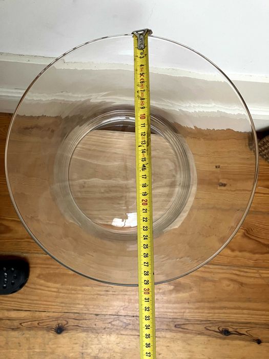 Vaso grande em vidro reforçado