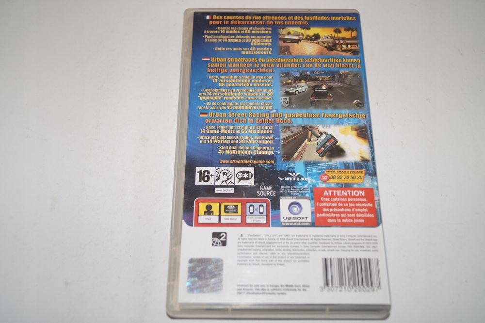 Street Riders Playstation Portable (Psp) Pudełkowa