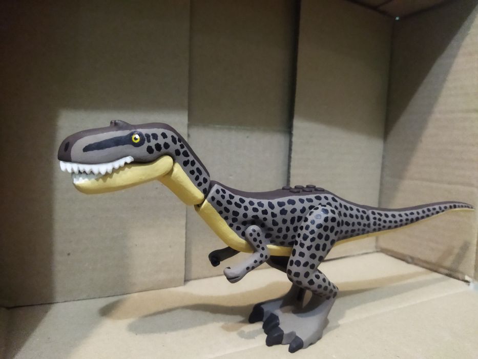 Лего кастомна-саморобна велика фігурка альбертозавр