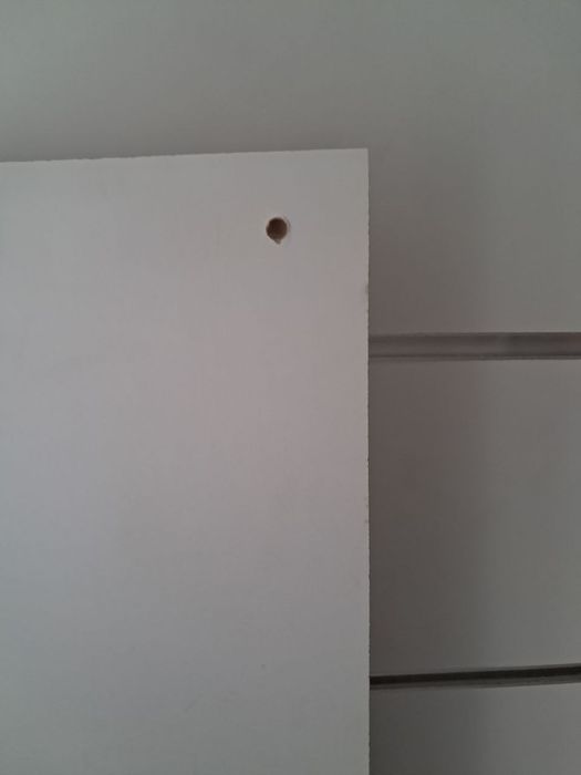 Економпанель МДФ белый 2000/1220 шаг 200мм