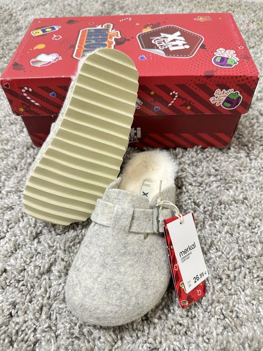 Тапки как birkenstock boston детские