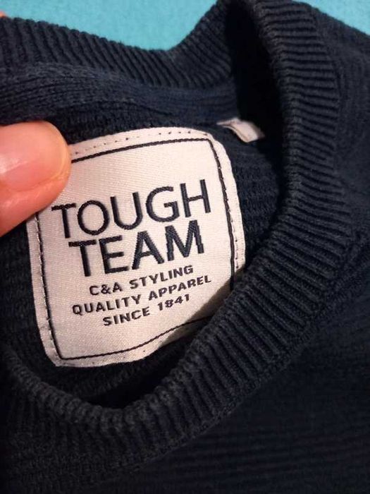 Camisola azul escura Tough Team