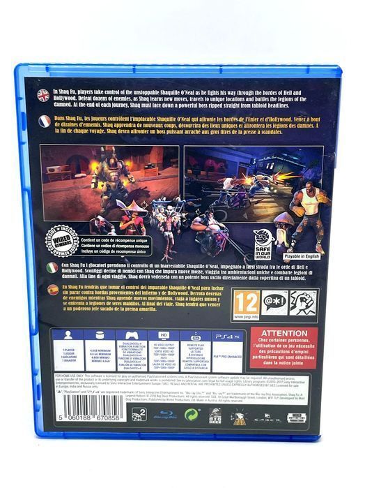 Shaq Fu A Legend Reborn PS4 Po Angielsku
