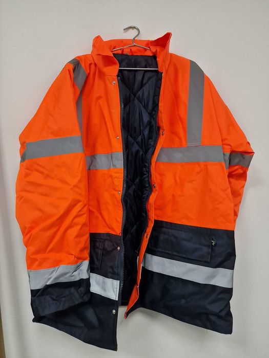 Kurtka robocza ocieplana deszczowa odblaskowa SEFTON