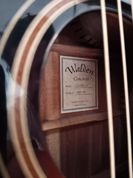 Guitarra Walden eletro-acústica
