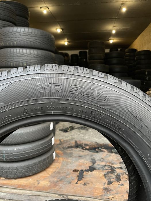 225/60 R17 NokianTyres WR SUV 4 (Резина б/у зима пара склад)