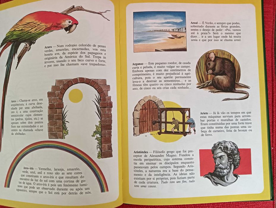 Enciclopédia Infantil Ilustrada 6 volumes de A-Z