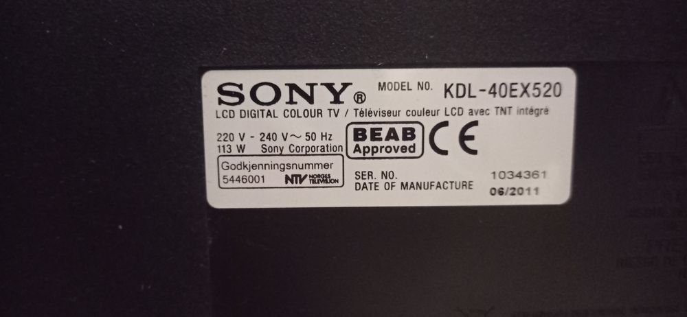 Telewizor Sony 40 cali