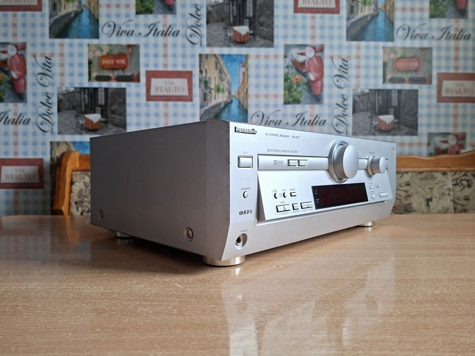 Мощный и функциональный ресивер Panasonic SA-HE7,2×120 Вт,гарантия!