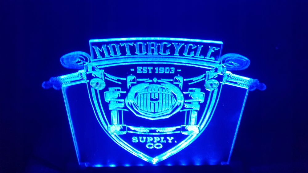 tablica szyld półka neon świetlny led 3d tir