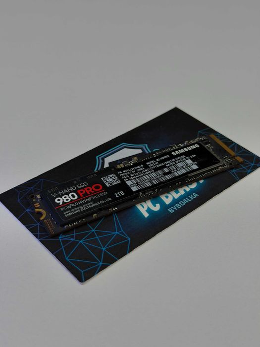 SSD накопичувач Samsung 980 PRO M.2 PCIe 4.0 x4 2TB | МАГАЗИН | Гарантія 90 днів