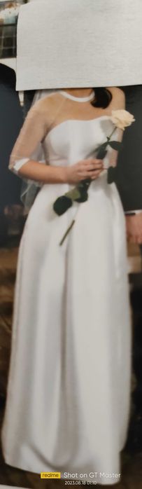 Suknia ślubna w stylu Audrey Hepburn
