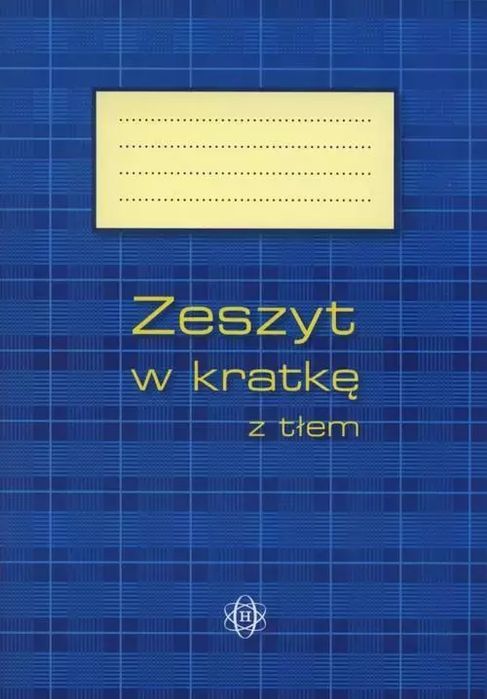 Zeszyt w kratkę z tłem. Harmonia. Nowy Produkt