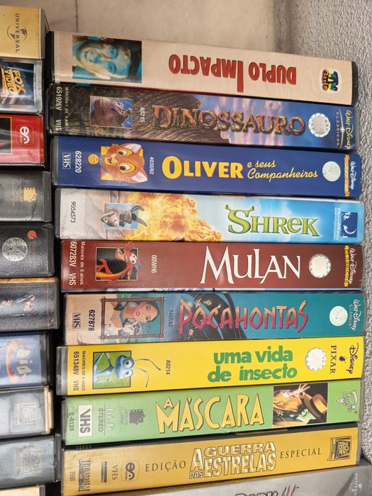 31 Cassetes VHS lote