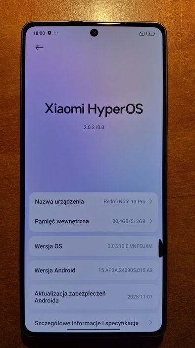 Xiaomi Redmi Note 13 Pro 4G 12/512GB