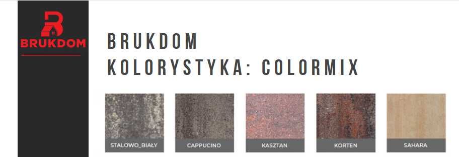 Kostka brukowa colormix 6 "AKROPOL" BRUKDOM / Lublin