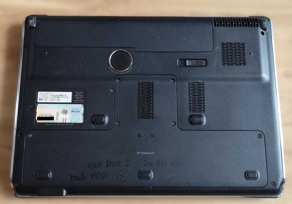 Laptop HP Pavilion DV7-1038ca / Core 2 Duo