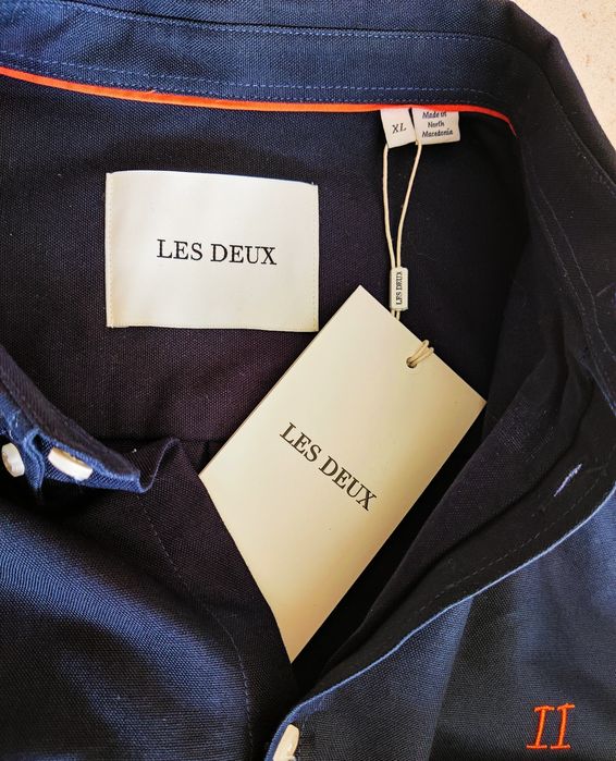 Męska koszula LES DEUX r. XL - 100% bawełna