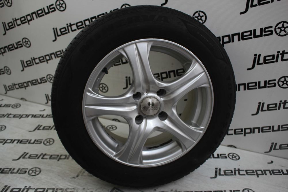 Jantes Originais Aversus 15 4x108 6.5 ET25 + Pneus 185/65/15