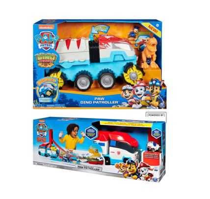 Camião Patrulha Pata Die Cast Launch’N Haul / Patrulheiro Dino Rescue
