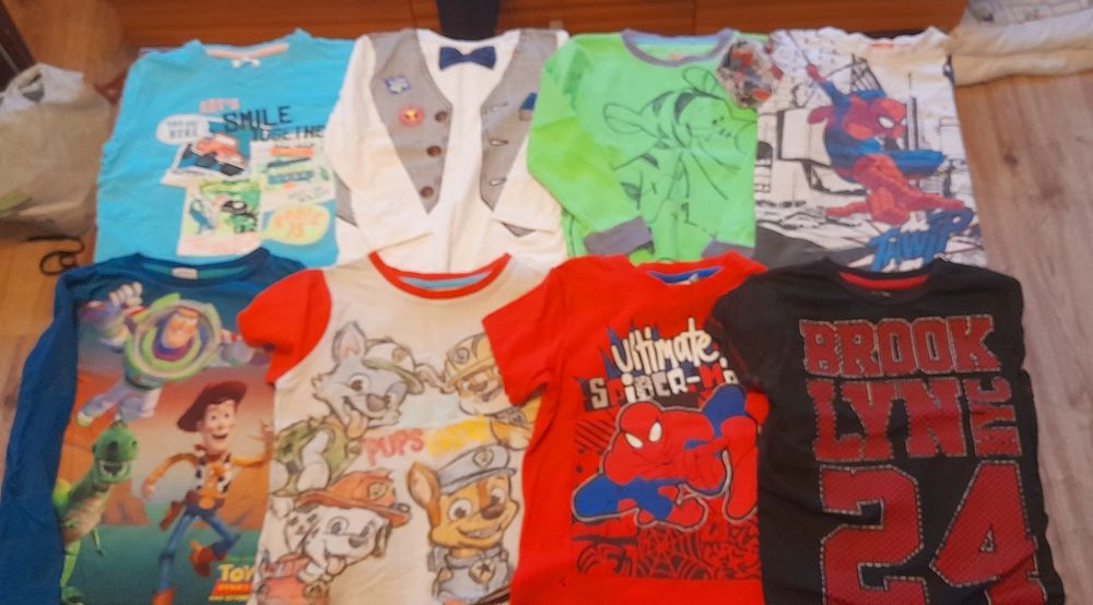 Paczka Ubrań dla Chłopca 110 - 116