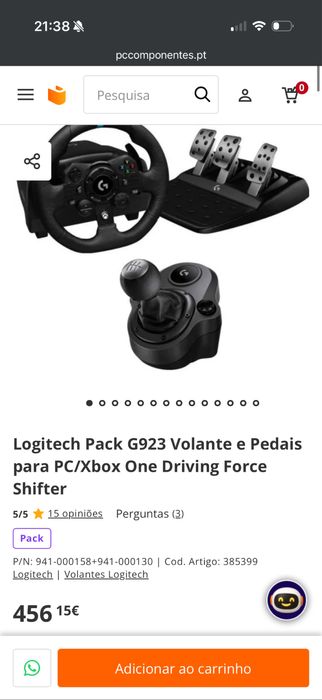 Logitech g23 completamente novo