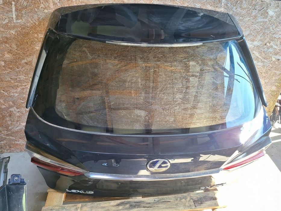 lexus rx 450h IV 2015- klapa tyl tylna zderzak pdc belka demontaz orginal
