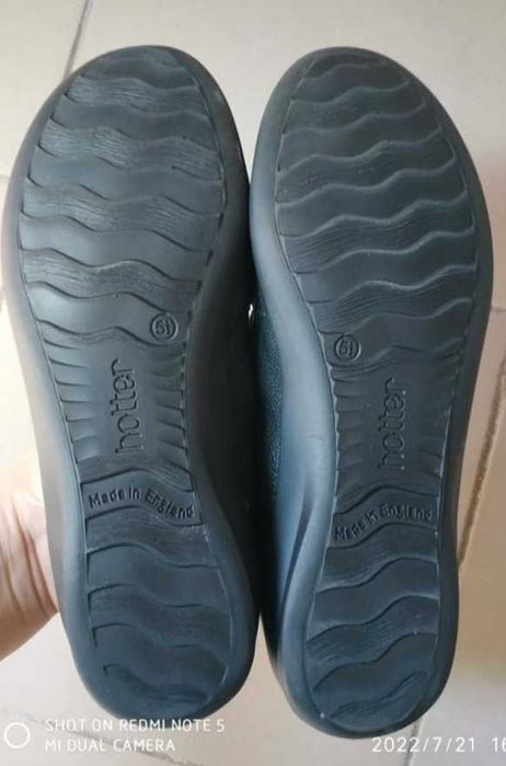 Макассины Hotter кожаные