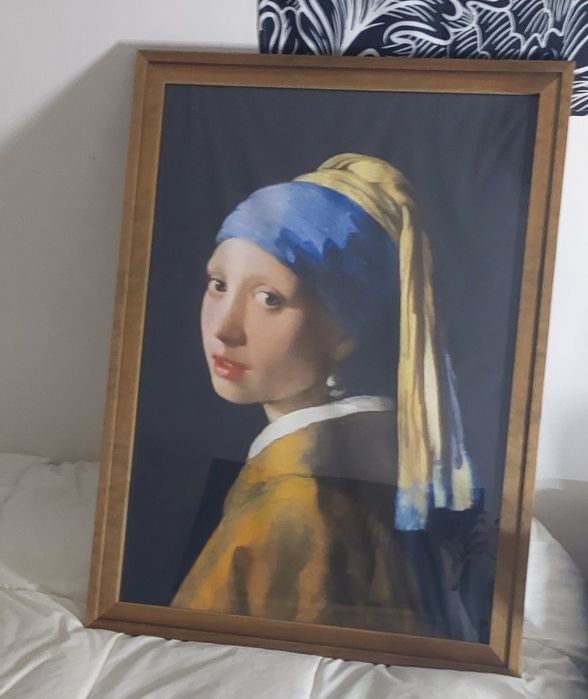 Quadro Réplica Rapariga com o Brinco de Pérola, Johannes Vermeer
57x77