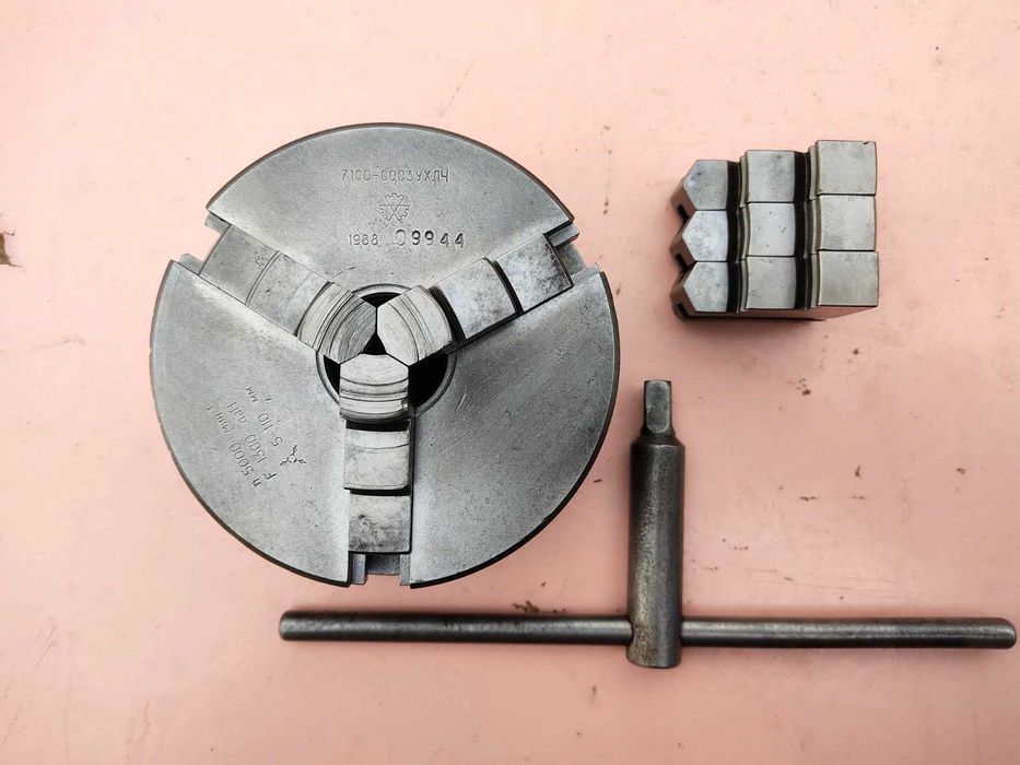 Кулачки на токарный патрон 160, 200, 250. Патрон 125-й с кулачками