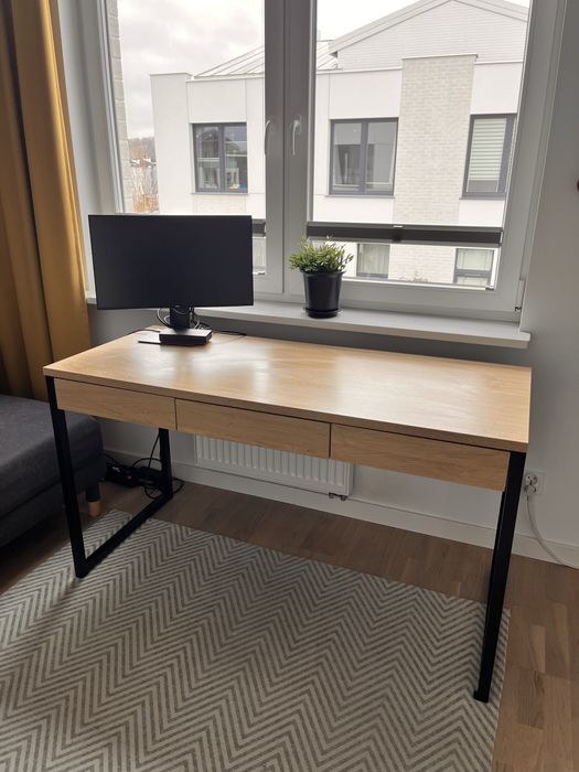 Biurko Meblik, 60x140 cm industrialne