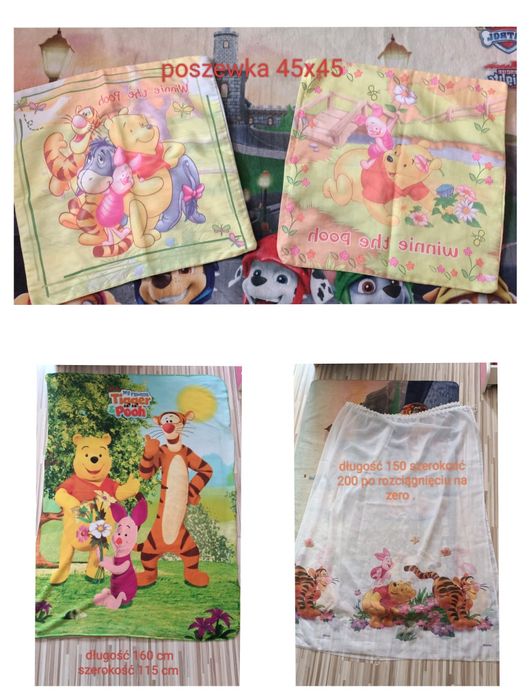 Pościel koudra poduszka firanki