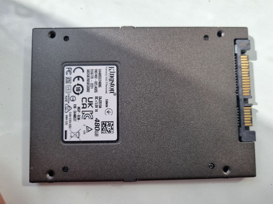 SSD накопитель KINGSTON 480gb  sata-3