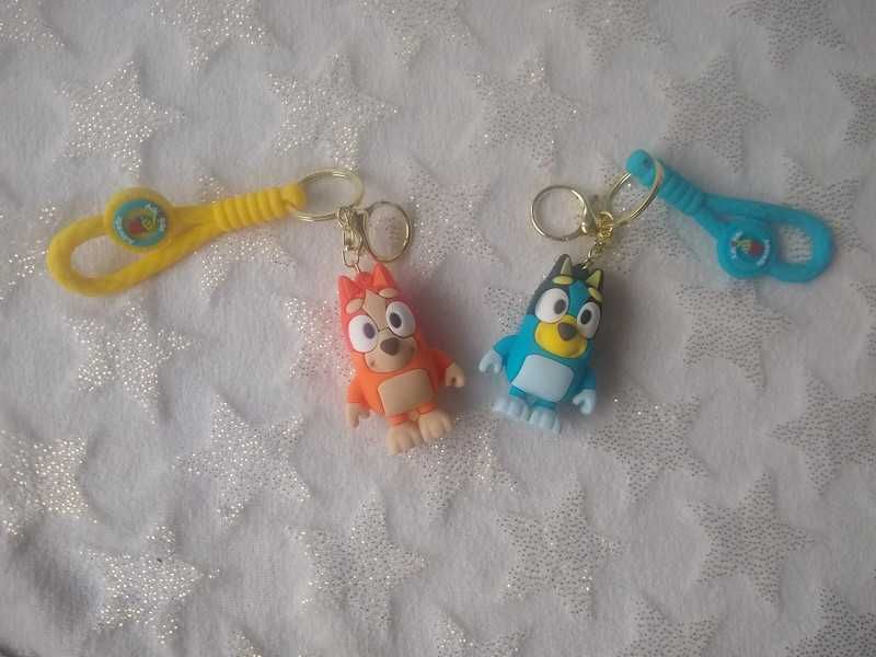 Breloczki Bluey brelok breloczek Blue i Bingo