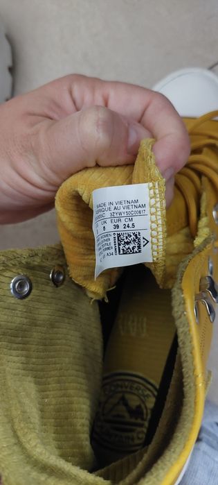 Skórzane trampki Converse mountain club