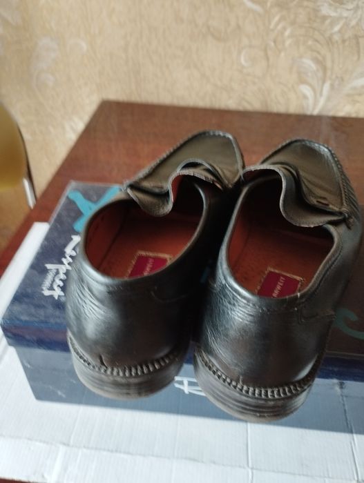 Мужские туфли  кожаные