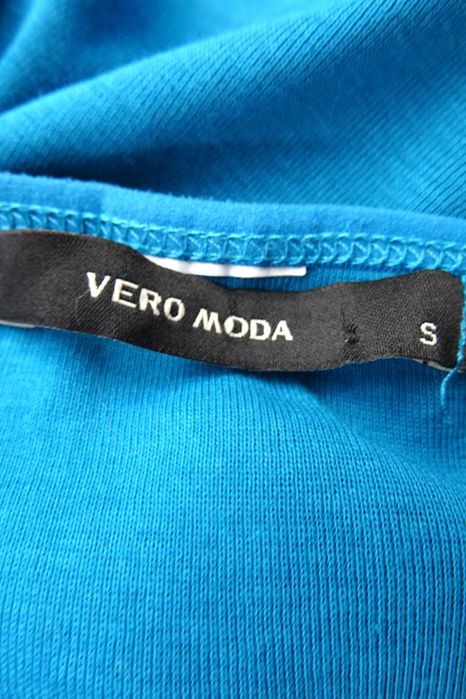 Podkoszulek top, Vero Moda, niebieski, rozmiar S, koronka