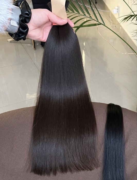 Wlosy dziewicze 50 cm 120 gr NOWE